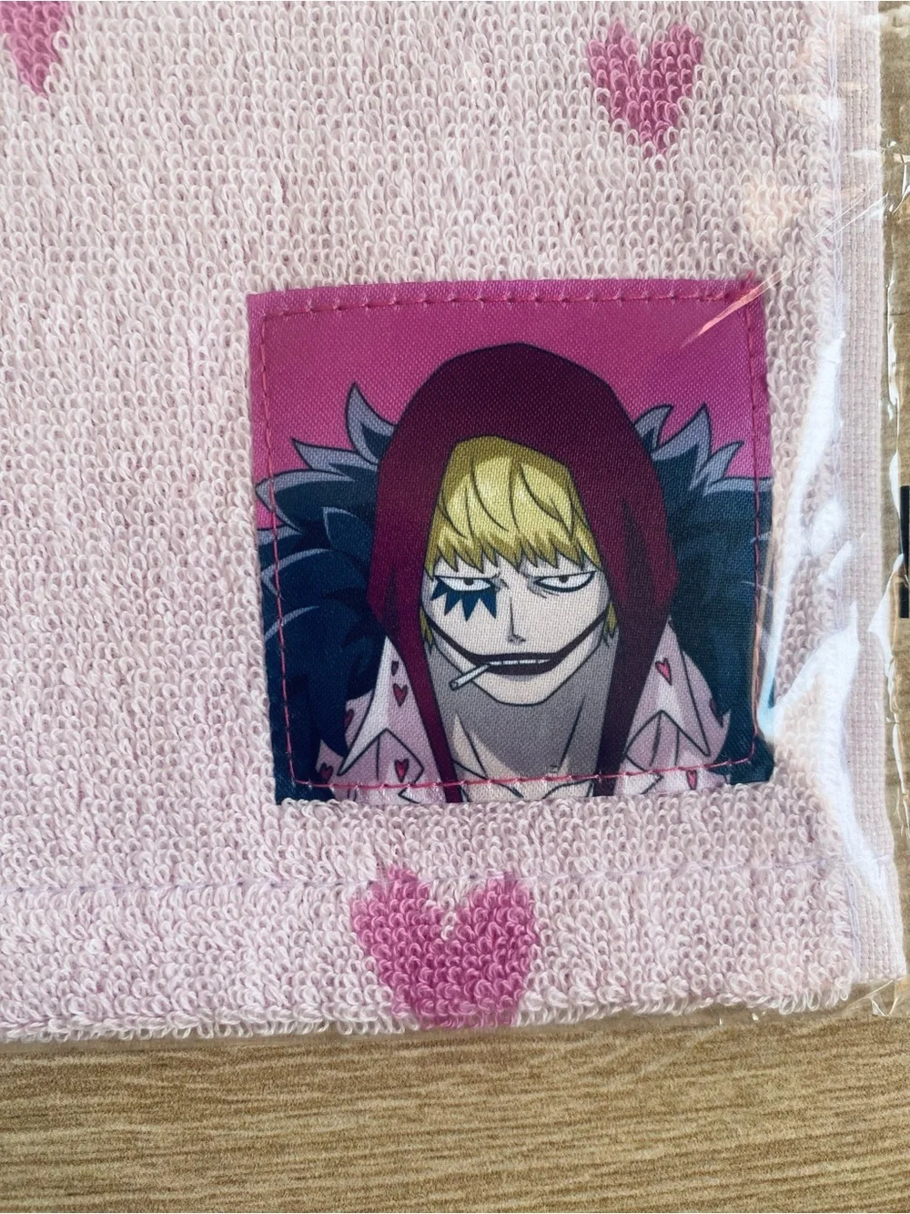 New One Piece Ichiban Kuji Towel Corazon Donquixote Rosinante Unbreakable Law